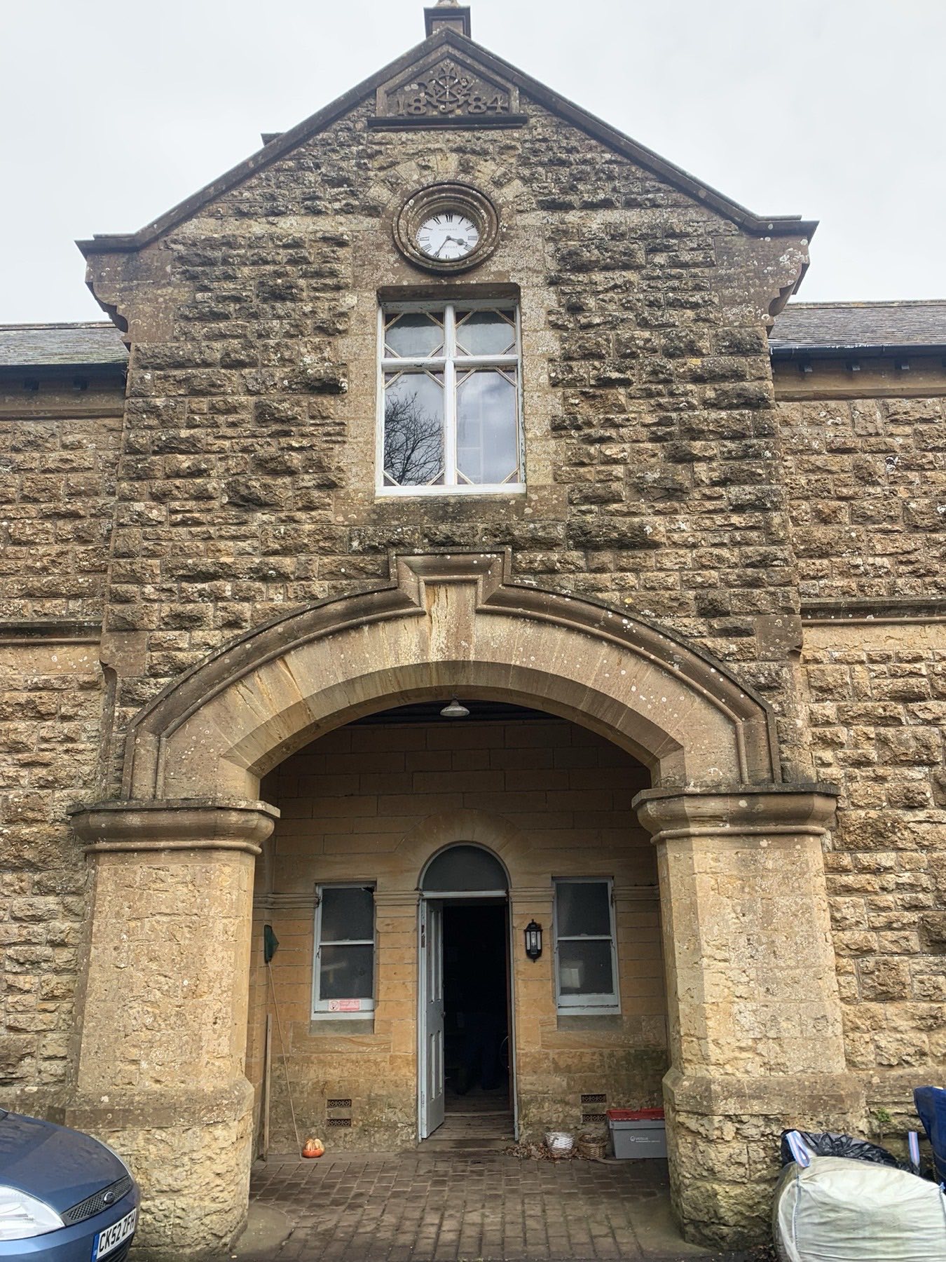 1884 stone stable block consented for conversion, Walditch